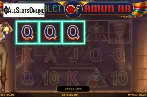 Win Screen . The Tablet of Amun Ra from HungryBear
