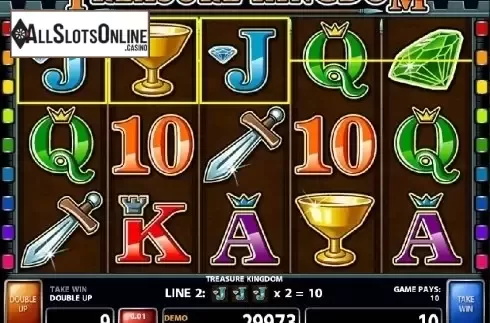 Screen 2. Treasure Kingdom from Casino Technology