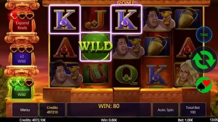 Treasures of Rome slot screenshot 2