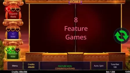 Treasures of Rome slot screenshot 3