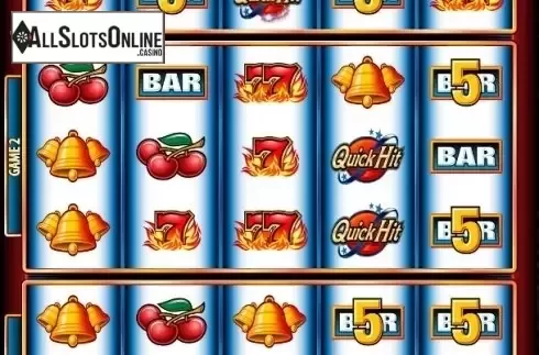 Scatter win screen. Triple Cash Wheel from Bally