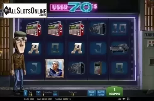 Win Screen. USSR Seventies from Evoplay Entertainment