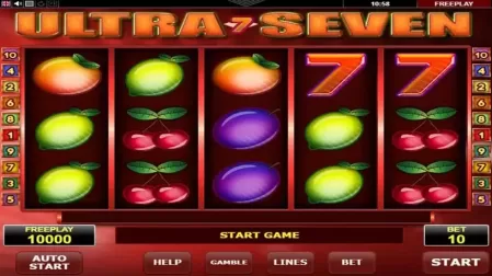 Ultra Seven slot screenshot 1