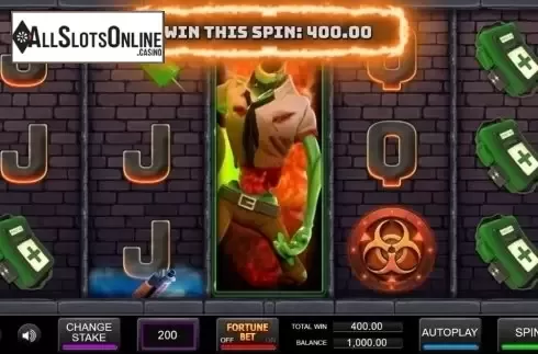 Win Screen. Undead Rich from Inspired Gaming