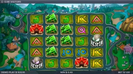 Visitors slot screenshot 2