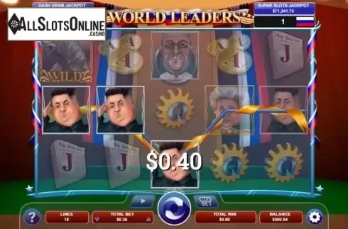 Win screen 1. World Leaders from Arrows Edge