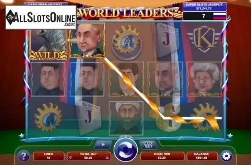 Win screen 3. World Leaders from Arrows Edge