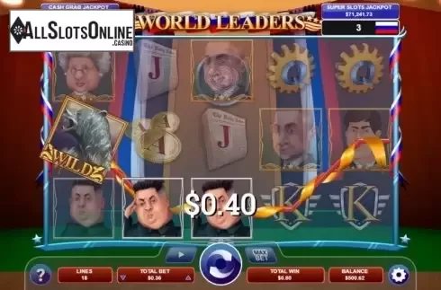 Win screen 2. World Leaders from Arrows Edge