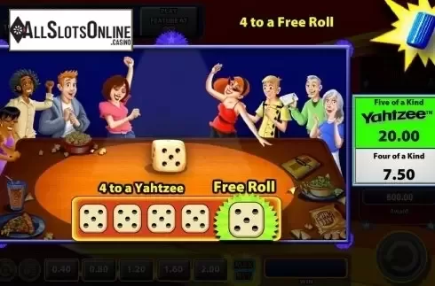 Free roll screen. YAHTZEE from WMS