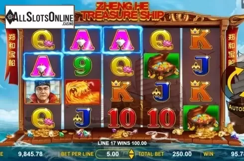 Win screen 1. Zheng He Treasure Ship from Aspect Gaming