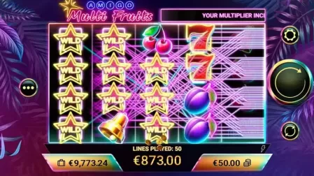Amigo Multifruits slot screenshot 3