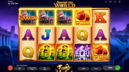 Around the World slot screenshot 4