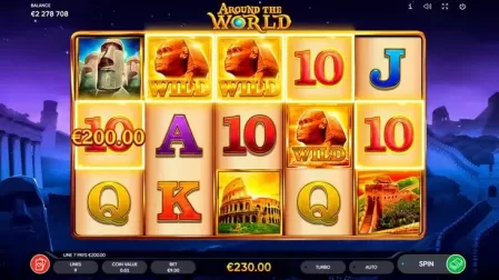 Around the World slot screenshot 6