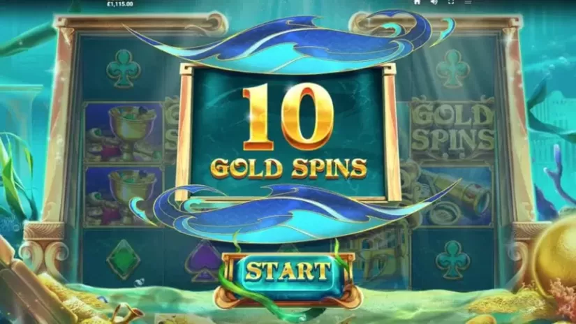 Atlantis slot screenshot 3