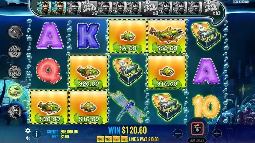 Big Bass Fishing Mission slot screenshot