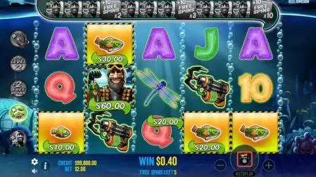 Big Bass Fishing Mission slot screenshot 5