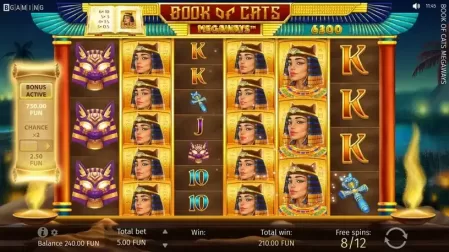 Book of Cats MEGAWAYS slot screenshot 7