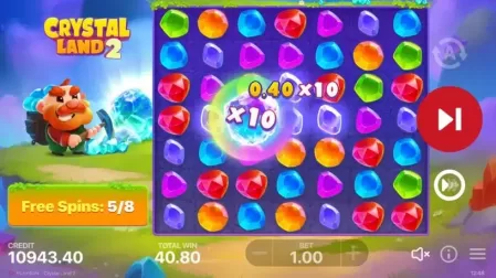 Crystal Land 2 slot screenshot 6