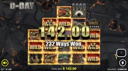 D-Day slot screenshot 5