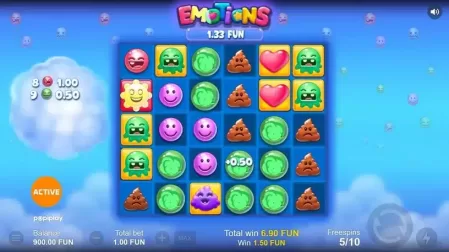 Emotions slot screenshot 4