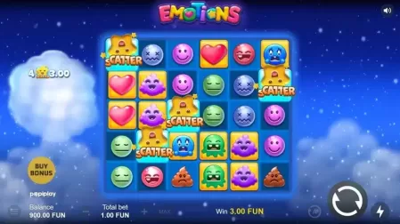 Emotions slot screenshot 2