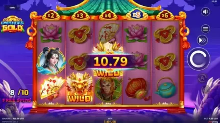 Emperor’s Gold slot screenshot 4