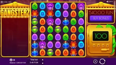 Gangsterz slot screenshot 1