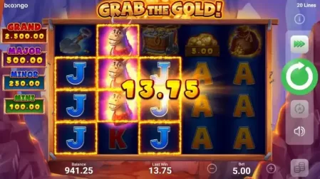 Grab the Gold! slot screenshot 4