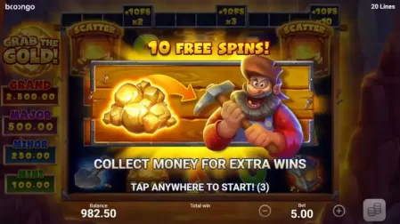 Grab the Gold! slot screenshot 6