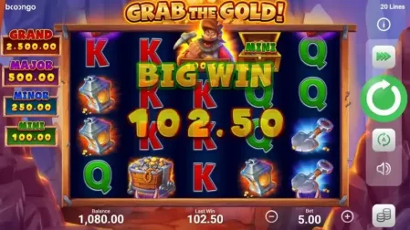 Grab the Gold! slot screenshot 3