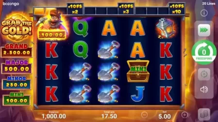 Grab the Gold! slot screenshot 7