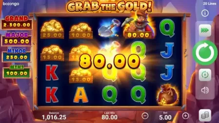 Grab the Gold! slot screenshot 2