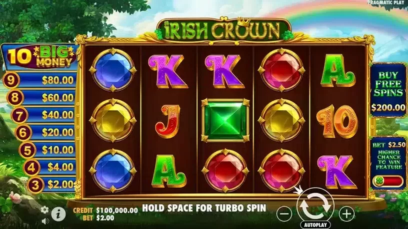 Irish Crown slot screenshot 1