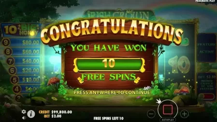 Irish Crown slot screenshot 3