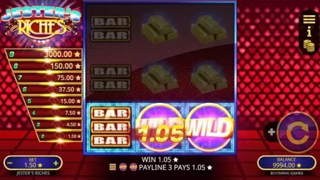 Jesters Riches slot screenshot 2
