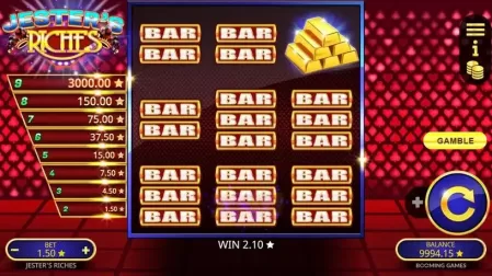 Jesters Riches slot screenshot 3