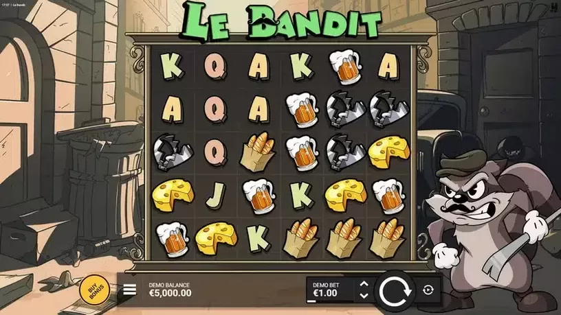 Le Bandit slot screenshot 1