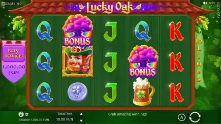 Lucky Oak slot screenshot 1