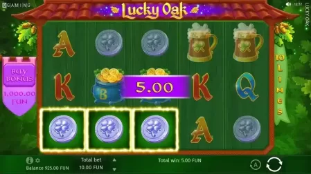 Lucky Oak slot screenshot 2