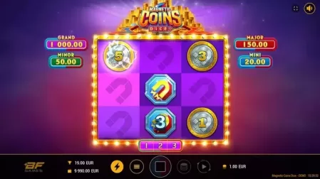 Magnetic Coins Dice slot screenshot 6