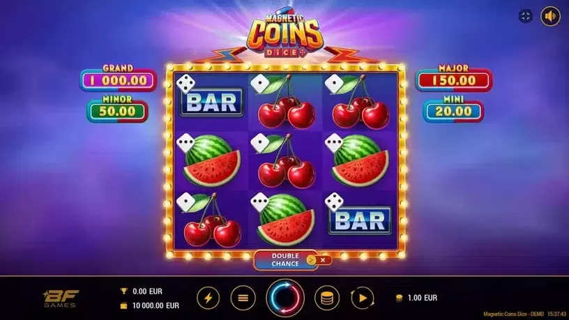 Magnetic Coins Dice slot screenshot 1
