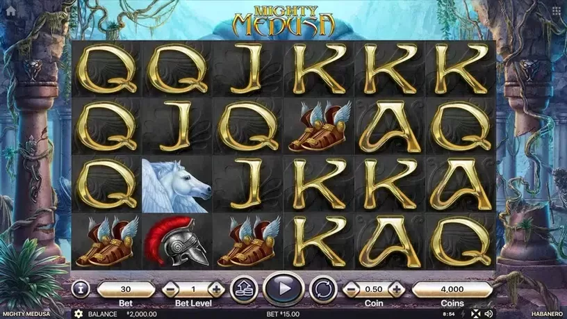 Mighty Medusa slot screenshot 1