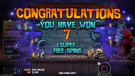 Mr Null’s Wicked Wares slot screenshot 3