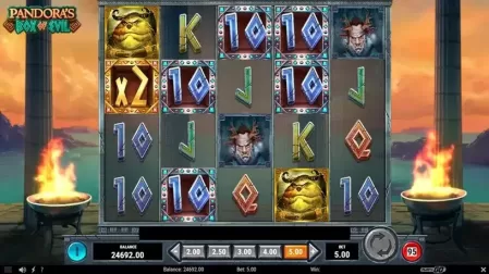 Pandora's Box of Evil slot screenshot 7