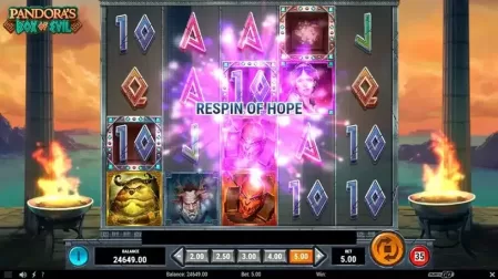 Pandora's Box of Evil slot screenshot 6