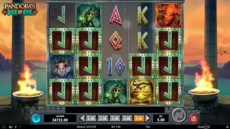 Pandora's Box of Evil slot screenshot 5