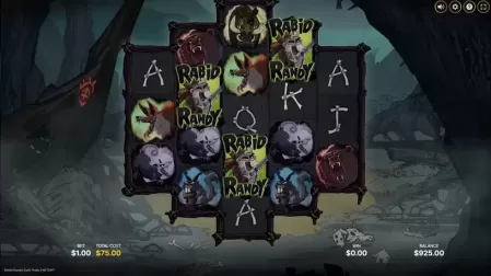 Rabid Randy Dark Trails slot screenshot 2