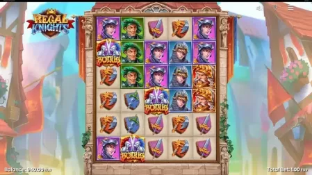 Regal Knights slot screenshot 2