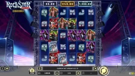 Rockstar World Tour slot screenshot 1