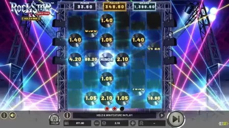 Rockstar World Tour slot screenshot 3
